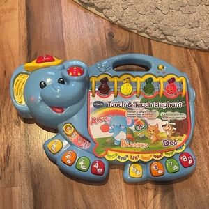 Blue Touch & Teach Elephant